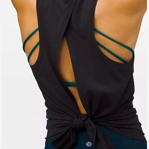 LuLuLemon Tie-back Top